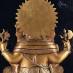 Brass Dagduseth Ganapati | 13.5" x 11" x 7.5" | 11.56 kg | Traditional Temple Form | Prosperity & Devotion | Sacred Hindu Art | Jaipurio